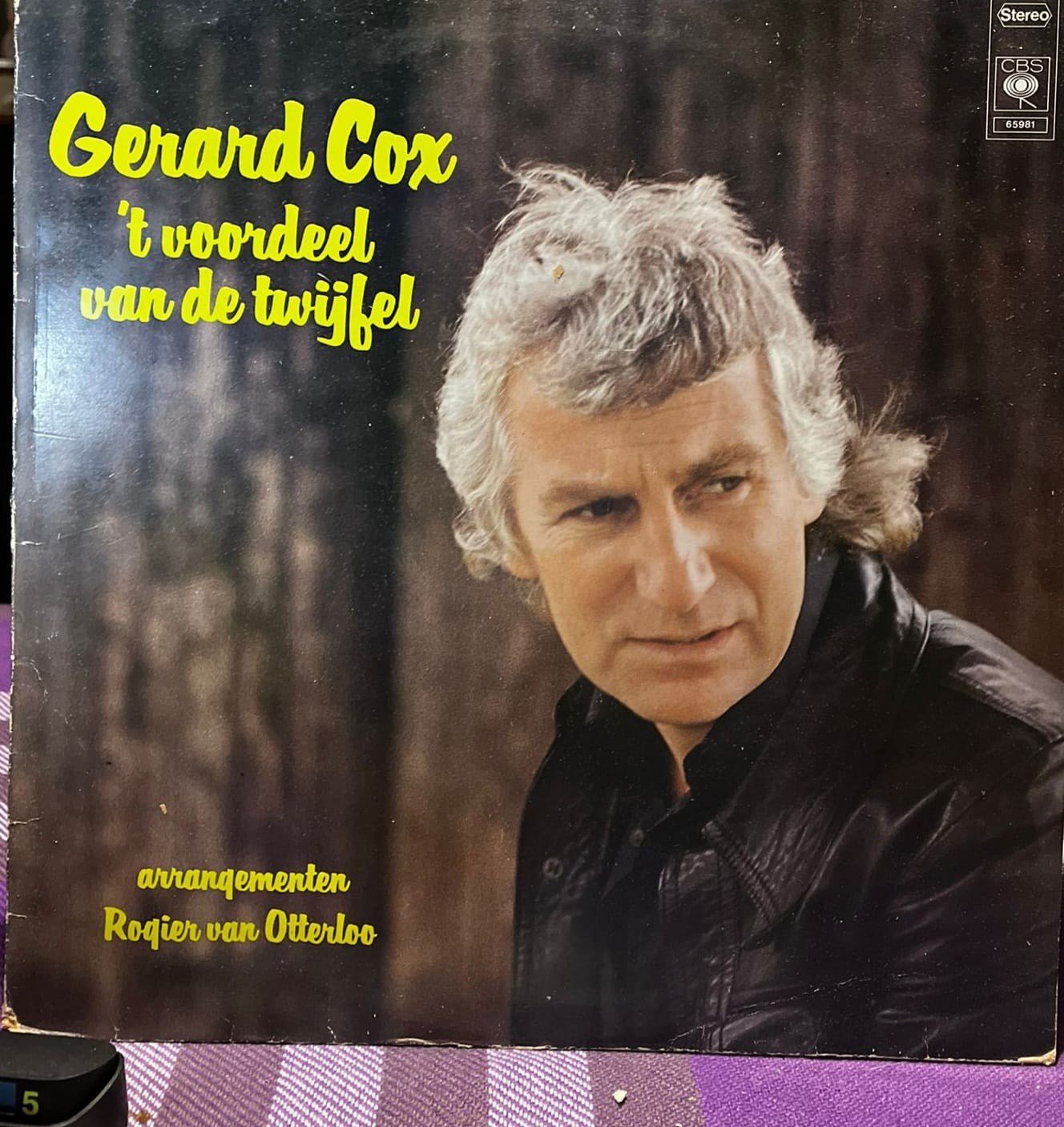 Gerard Cox - 't Voordeel Van De Twijfel (CBS 65981) - Hollanda Baskı