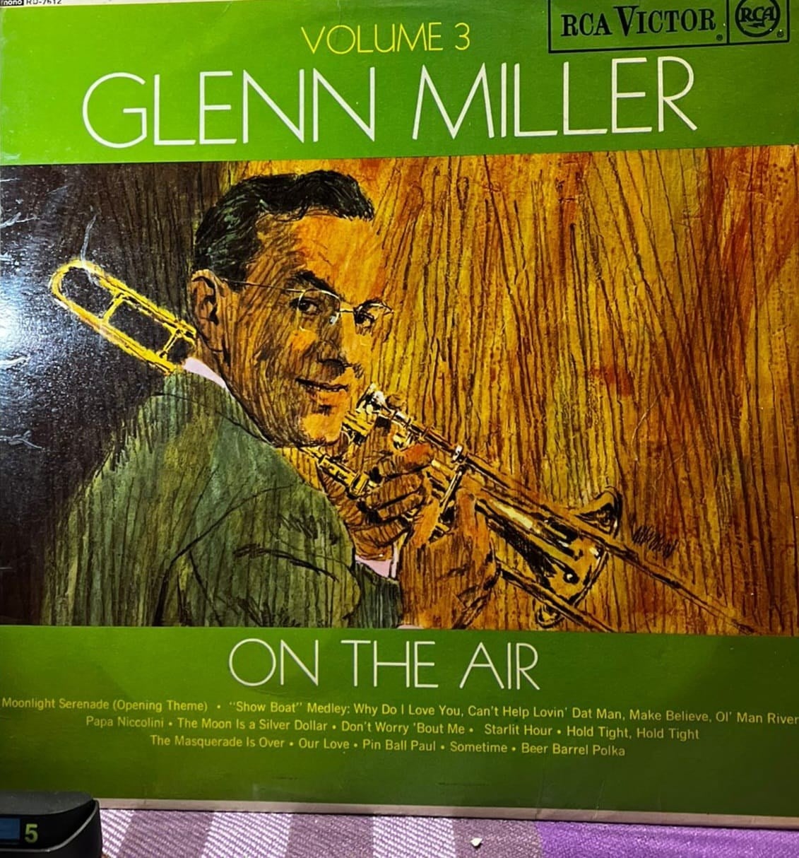Glenn Miller – On The Air Volume 3 (RCA Victor RD-7612) LP