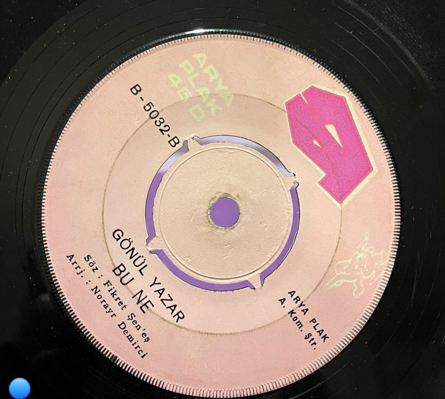 Gönül Yazar - Aşk Hikâyesi / Bu Ne (1971) Arya Plak B-5032