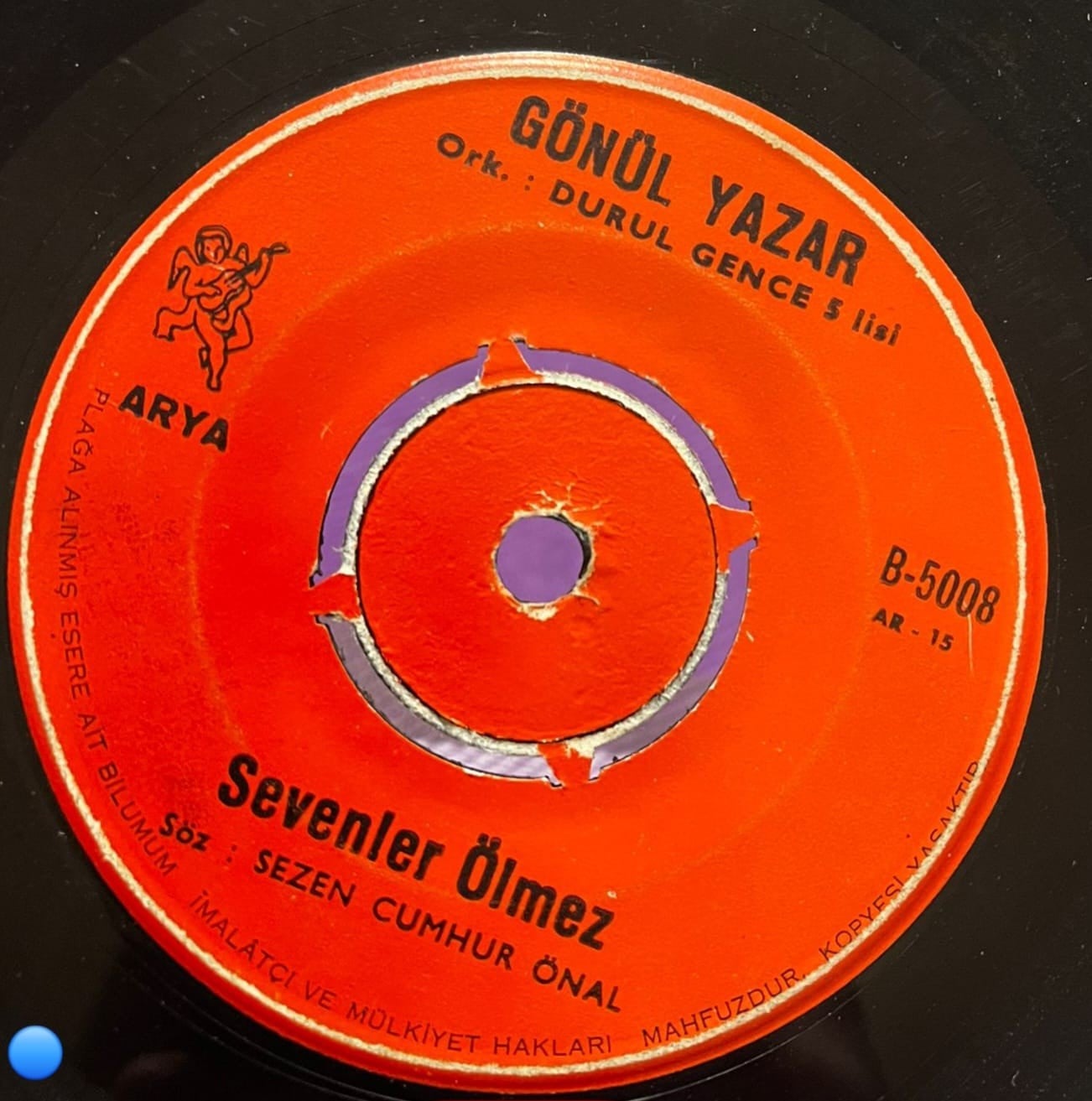 Gönül Yazar - Sevenler Ölmez / Rüzgâr Gibi Geçti (45'lik Plak)