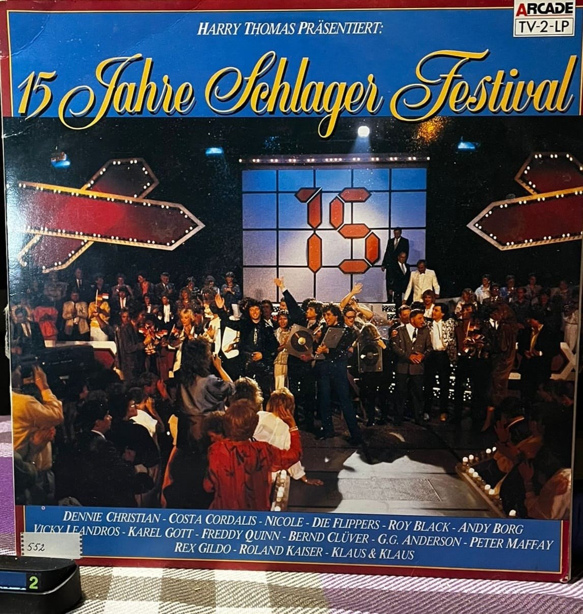 Harry Thomas Präsentiert: 15 Jahre Schlager Festival (Arcade) - 2 LP Vinyl