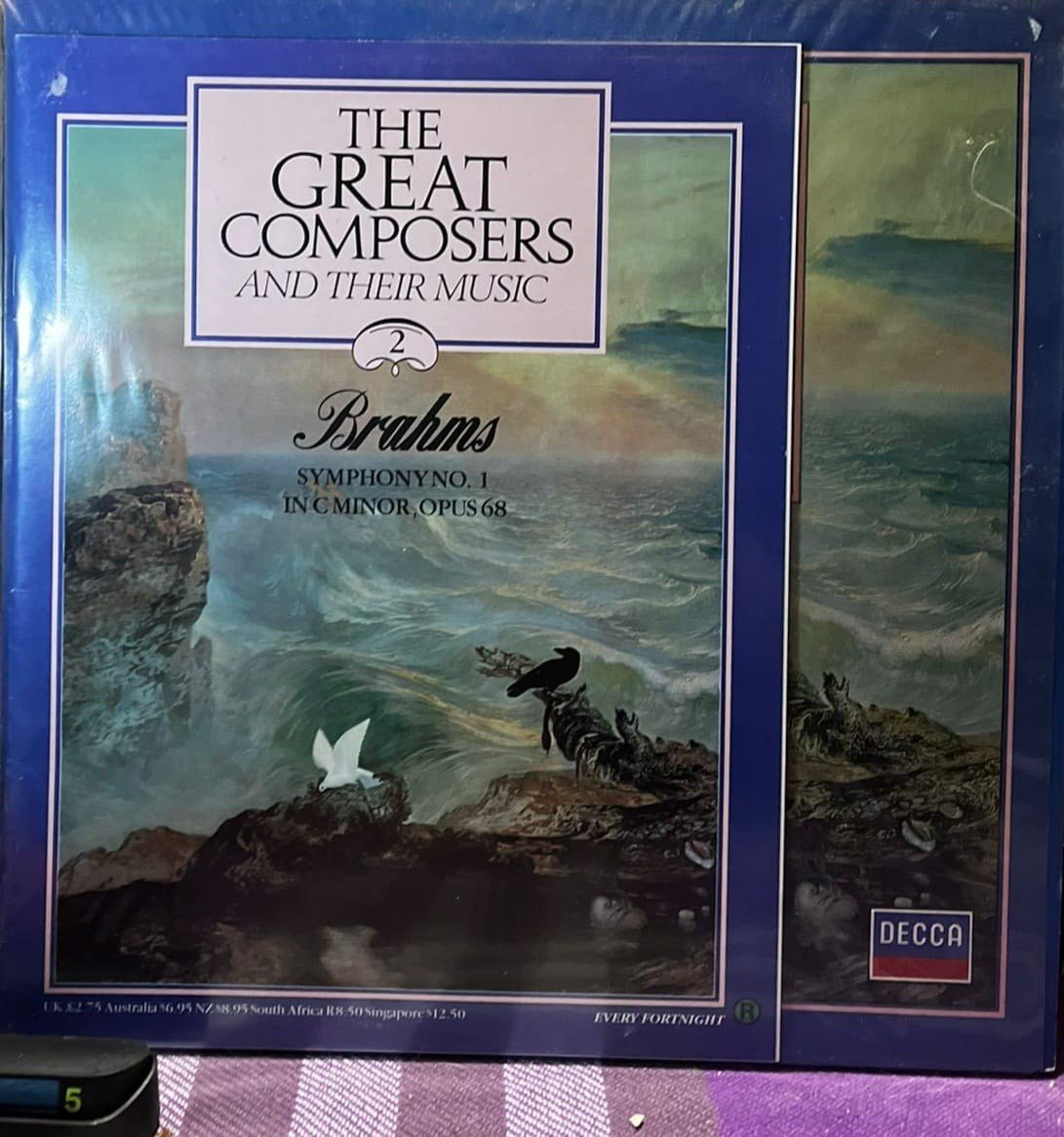 Herbert von Karajan & Vienna Philharmonic - Brahms: Symphony No. 1 LP (Decca 410 479-1)