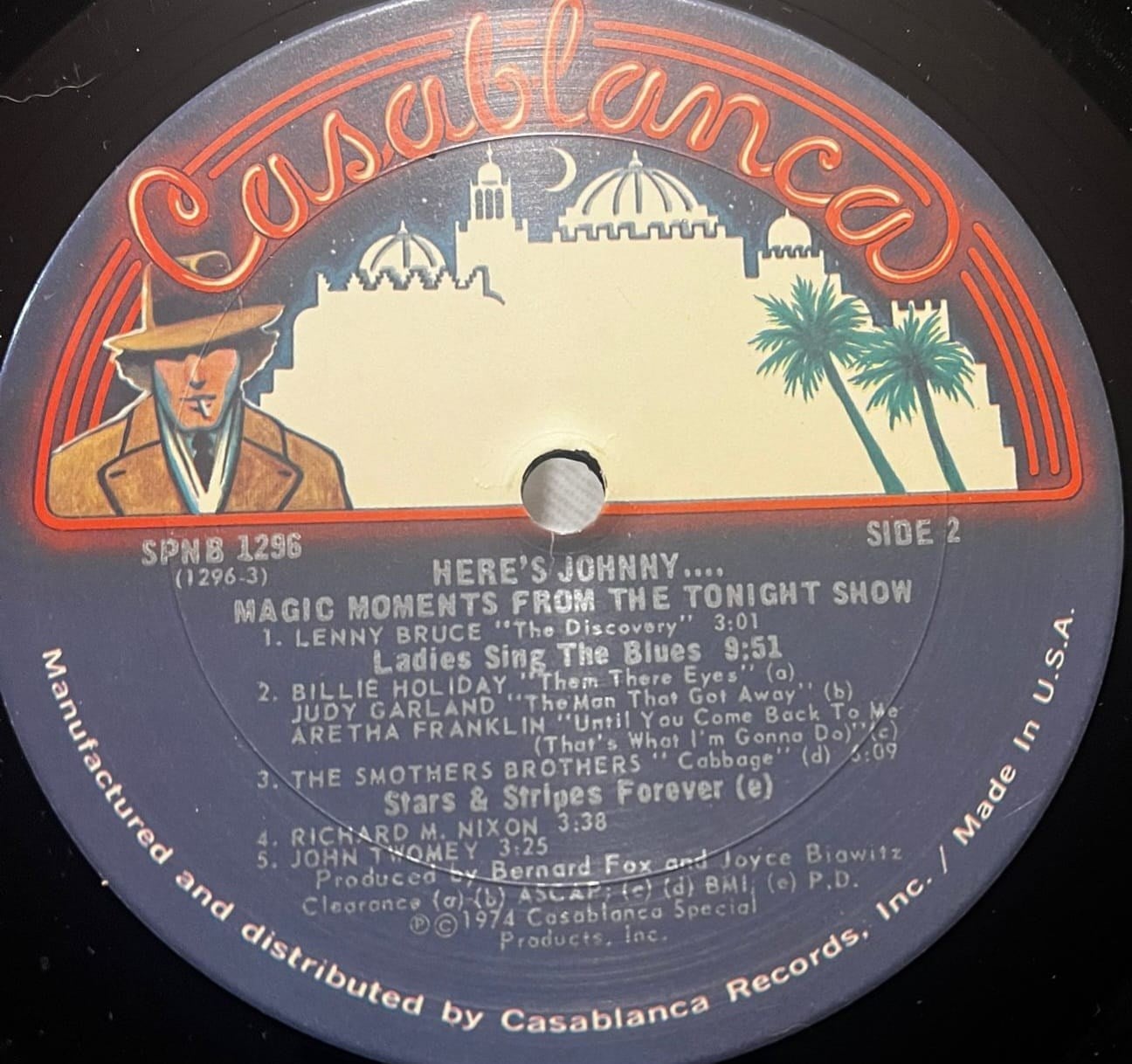 Here's Johnny... Magic Moments From The Tonight Show (Casablanca SPNB 1296) 2xLP