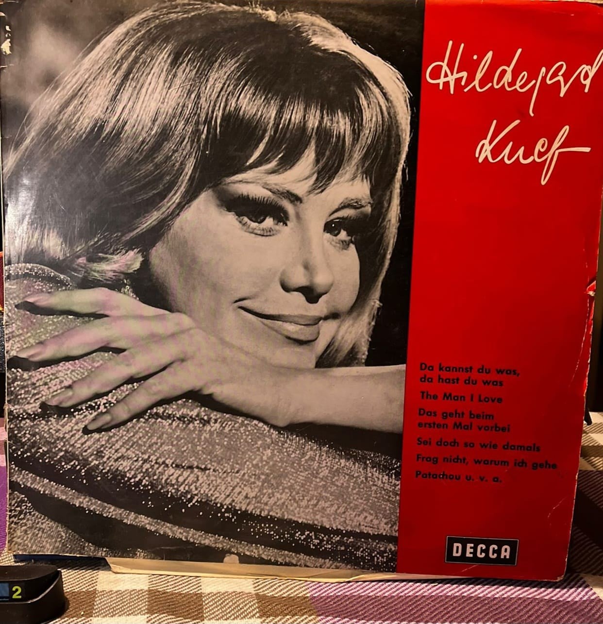 Hildegard Knef - Hildegard Knef (Self-Titled) - Decca SLK 16313-P (Plak, LP)