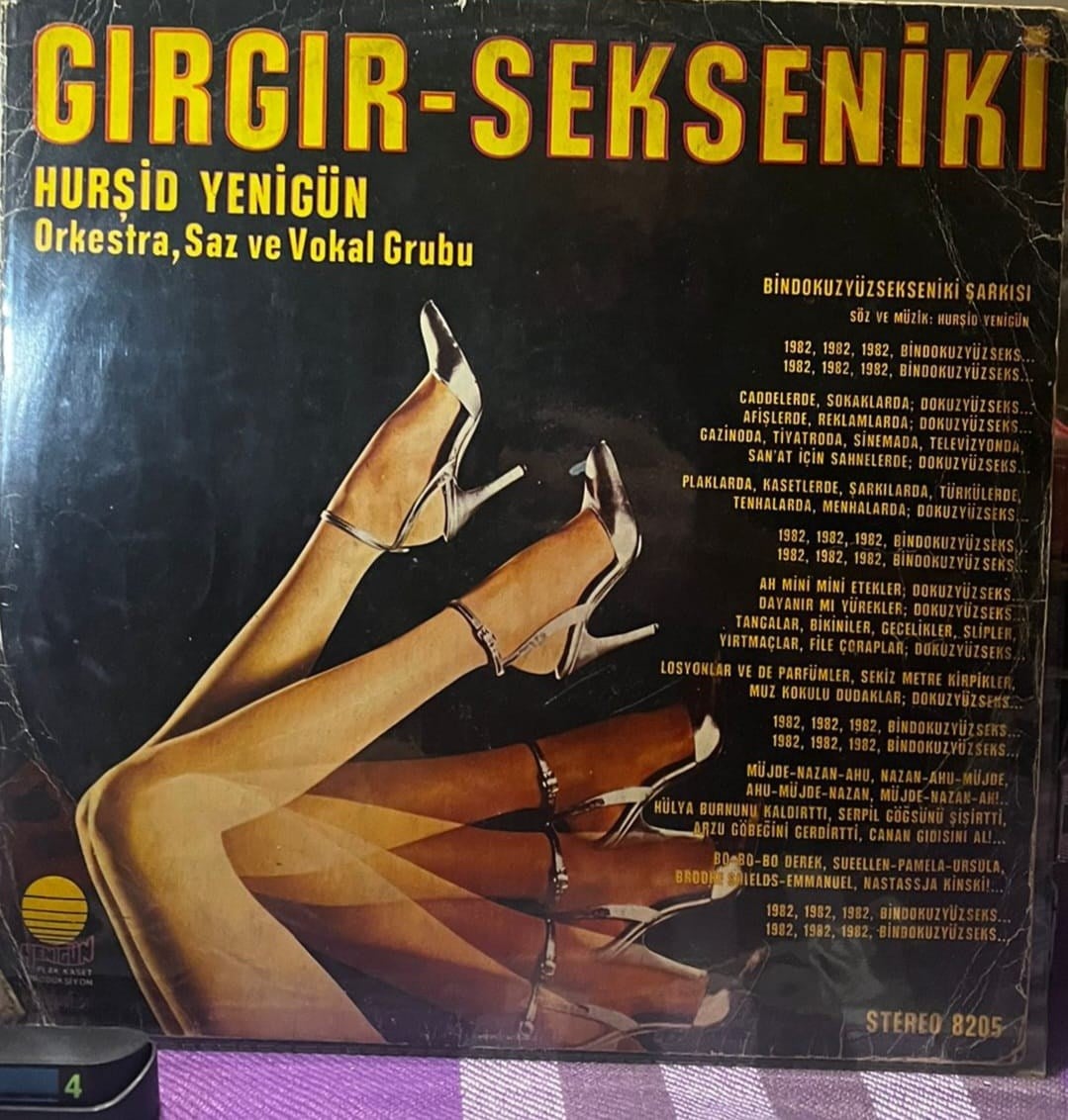 Hurşid Yenigün Orkestra, Saz ve Vokal Grubu - Gırgır-Sekseniki (LP) - Yenigün Plak