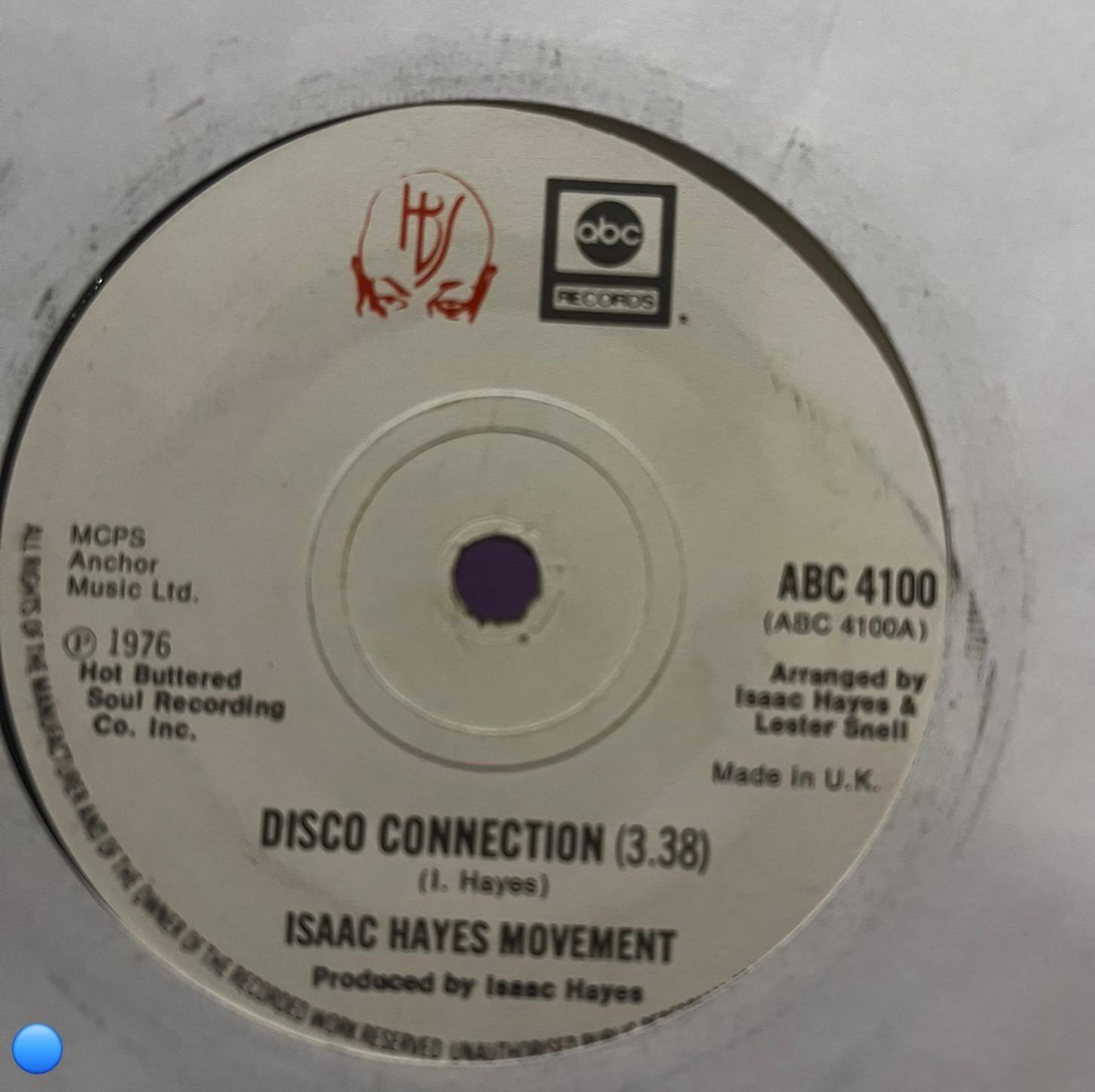 Isaac Hayes Movement - Disco Connection / St. Thomas Square 7