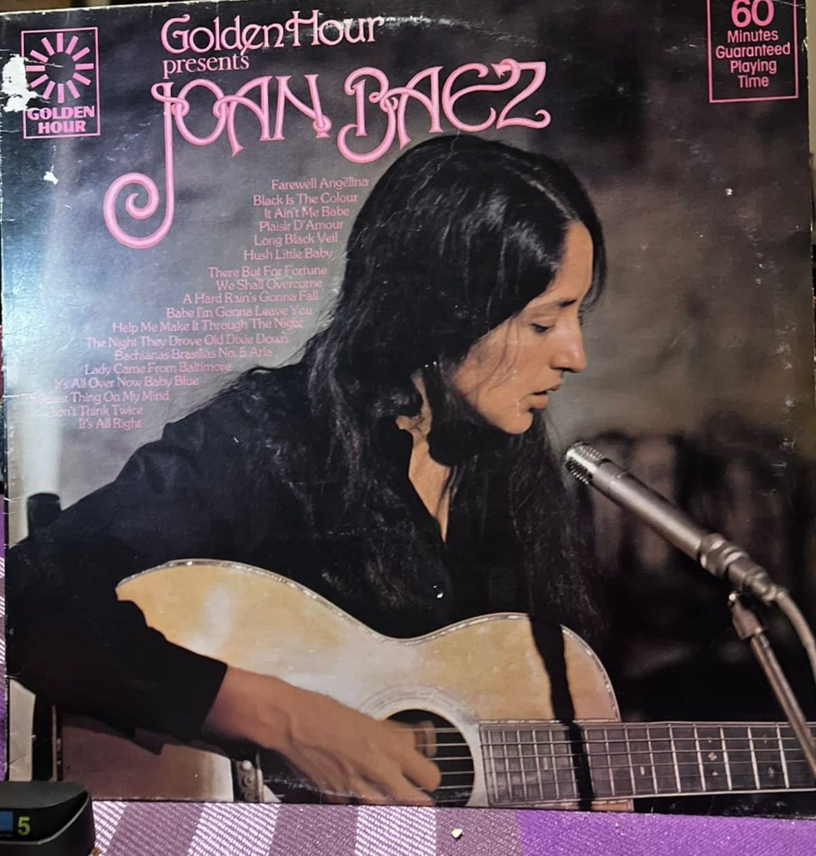 Joan Baez - Golden Hour Presents Joan Baez (Vinyl, LP, Compilation)