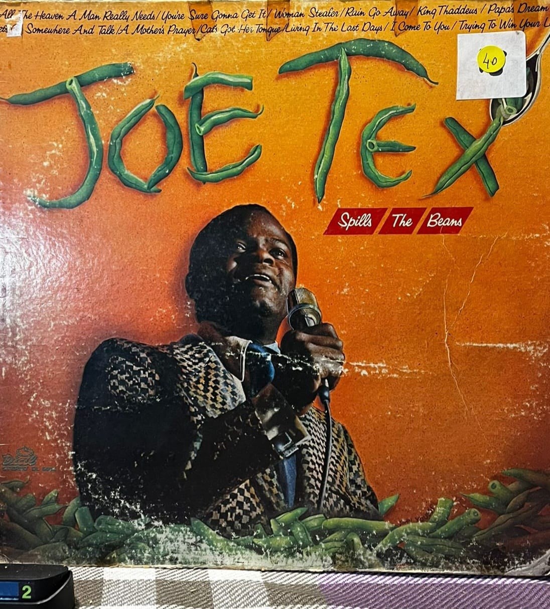 Joe Tex – Spills The Beans (Vinyl, LP, Album) - 1972 Dial Records