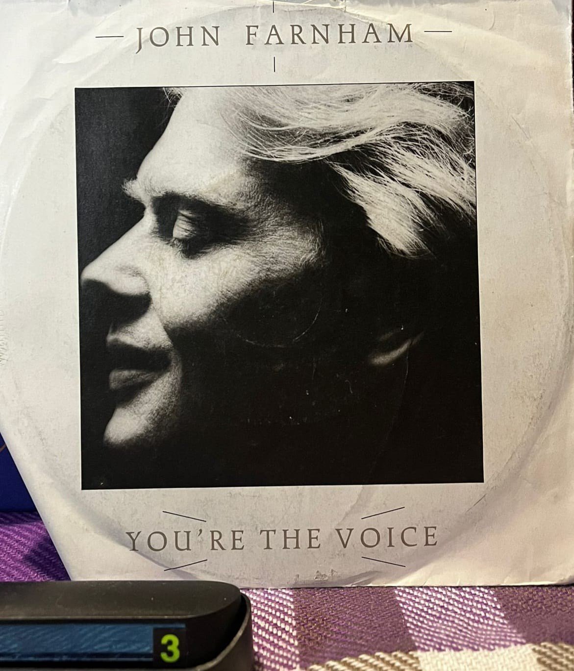 John Farnham - You're the Voice / Going, Going, Gone - Orijinal 45'lik Plak (1986)