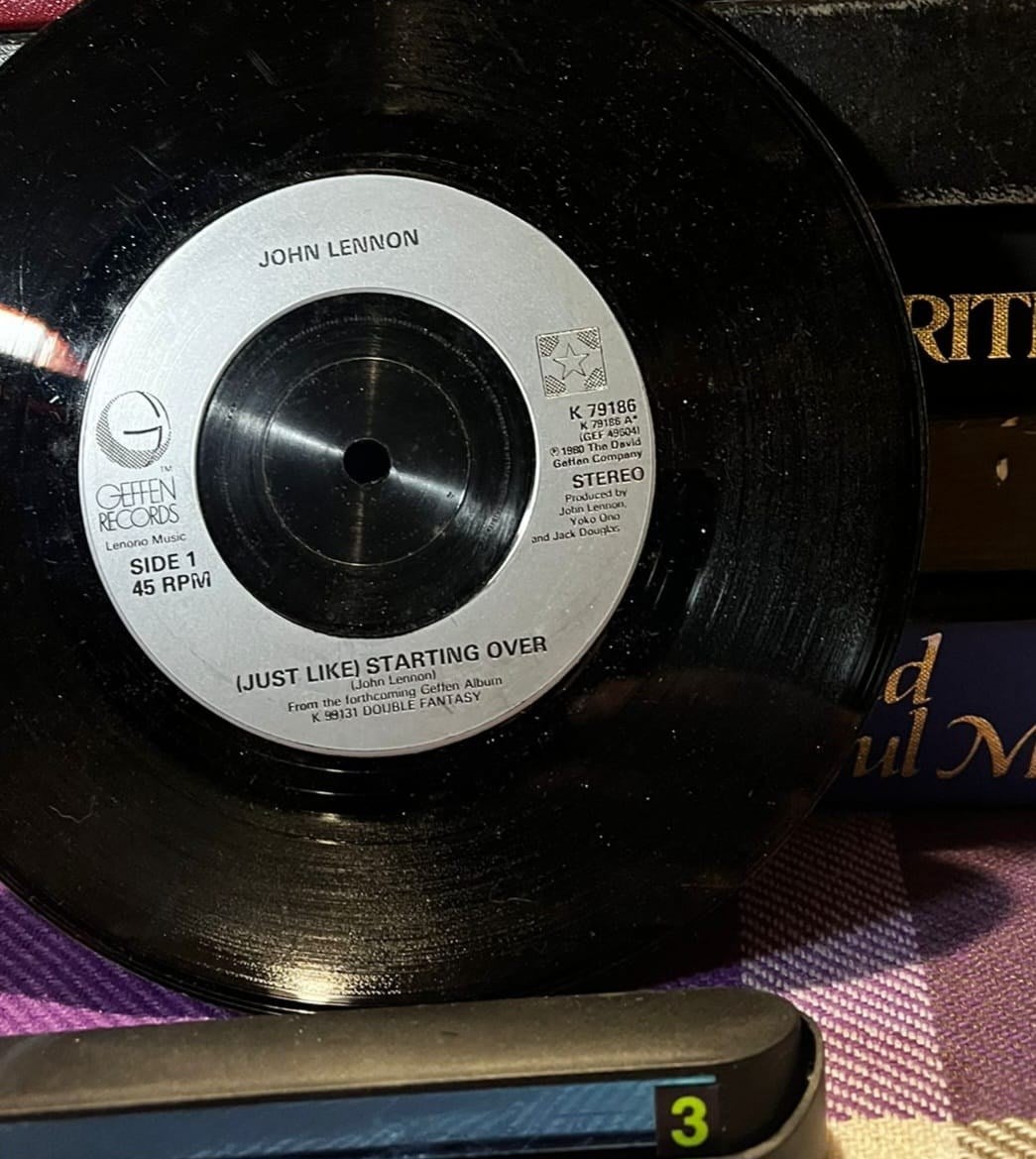 John Lennon & Yoko Ono - (Just Like) Starting Over / Kiss Kiss Kiss 7