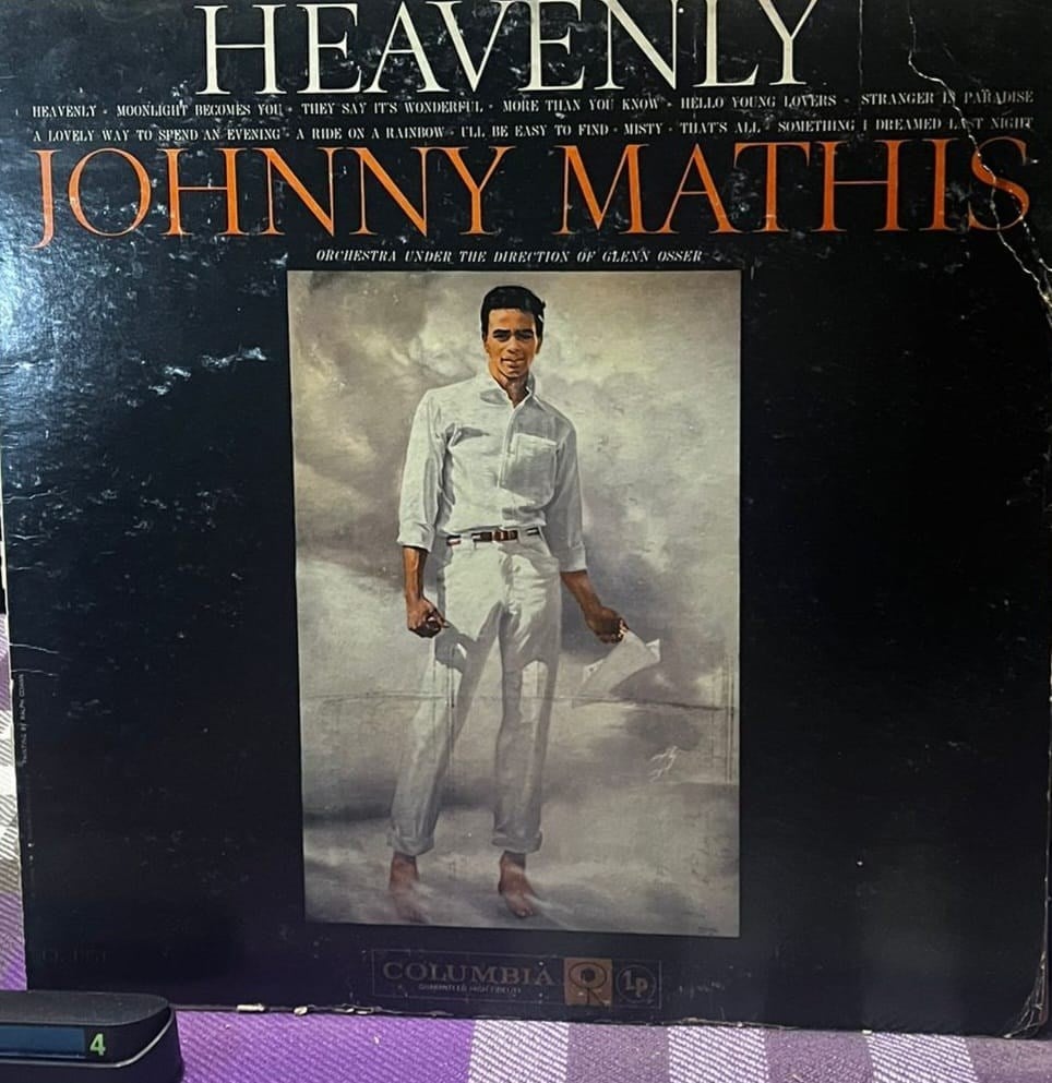 Johnny Mathis – Heavenly – Columbia Records – CL 1351 – US Press