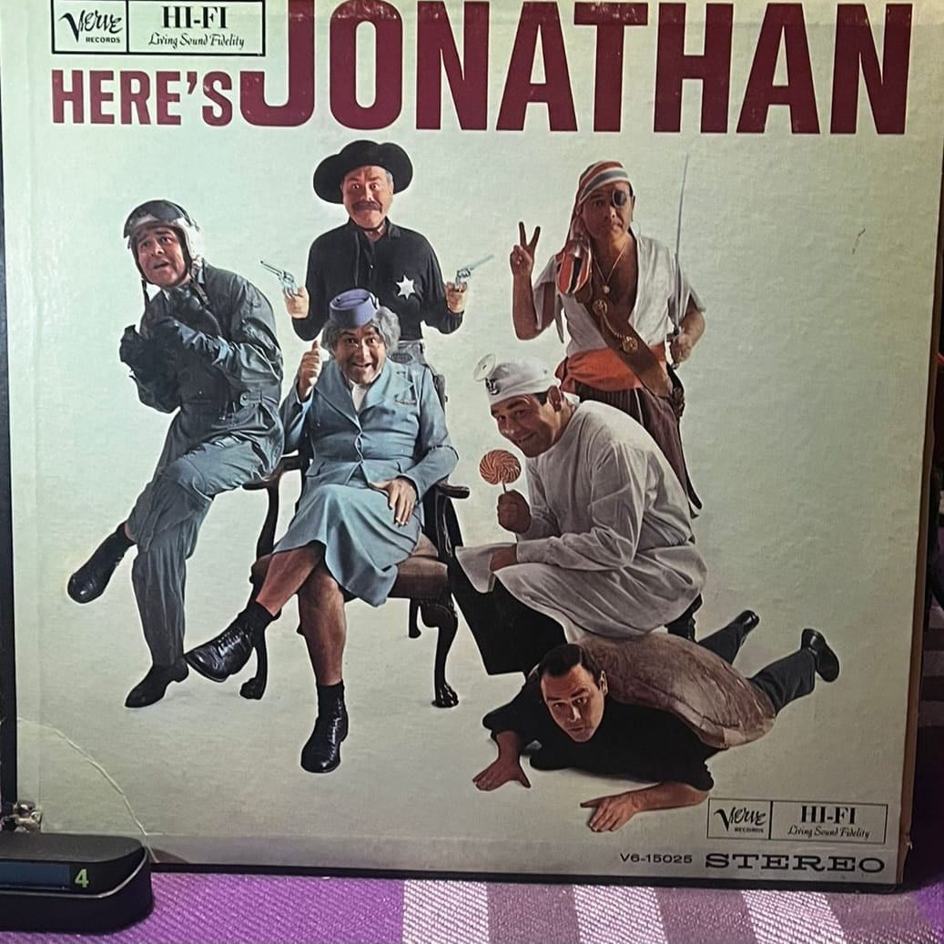 Jonathan Winters – Here's Jonathan (LP, Album, Stereo, Verve Records – V6-15025)
