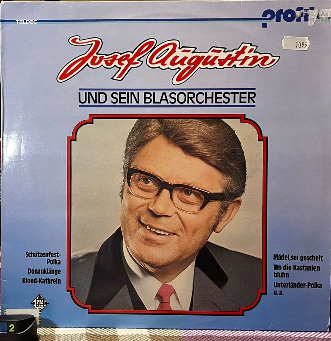 Josef Augustin Und Sein Blasorchester - Schützenfest-Polka Vinyl LP (Telefunken)