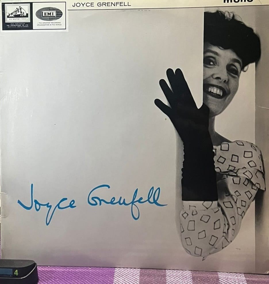 Joyce Grenfell - Joyce Grenfell - HMV CLP 1810 - UK First Press Mono LP (1964)