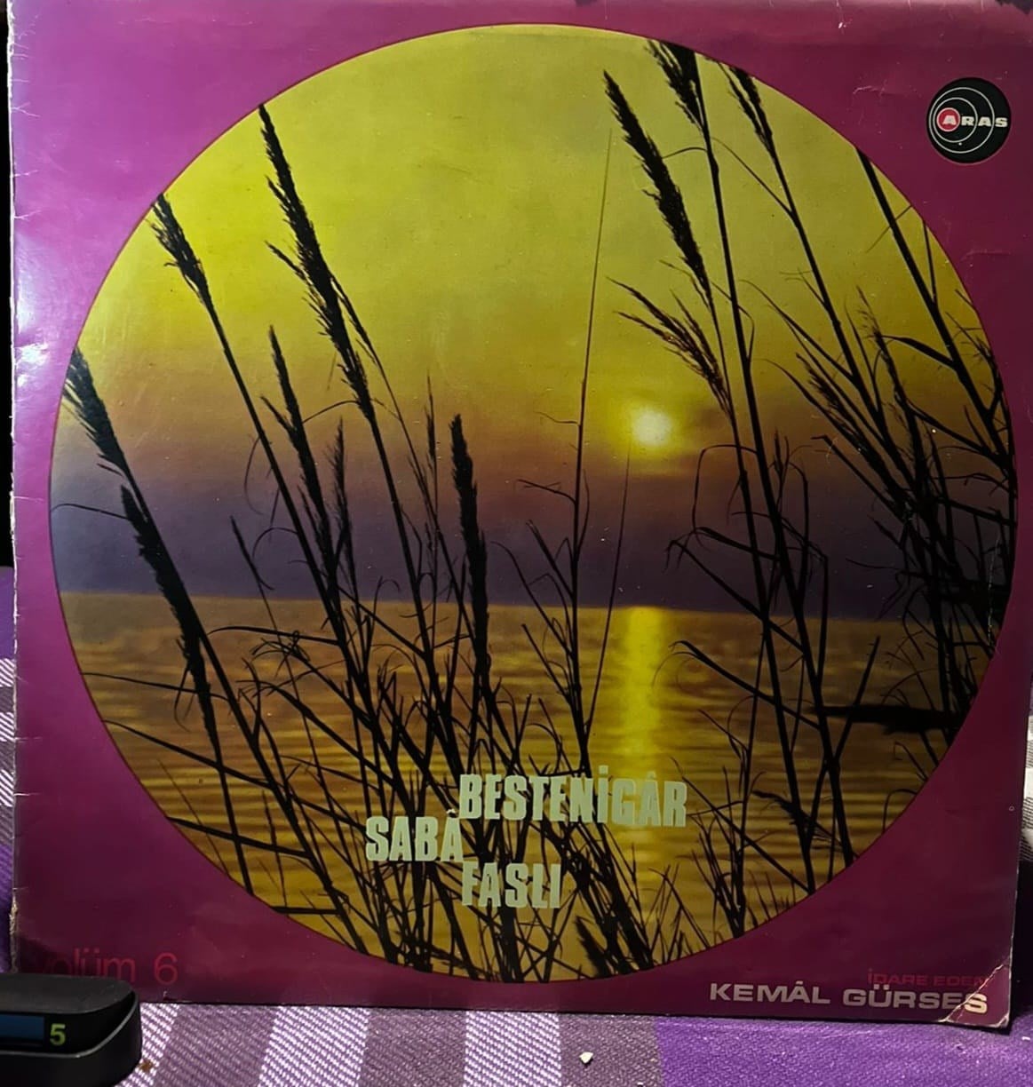 Kemâl Gürses – Bestenigâr & Sabâ Faslı (LP, Aras Plak – Fasıl Vol. 6 - L.P. 21010)
