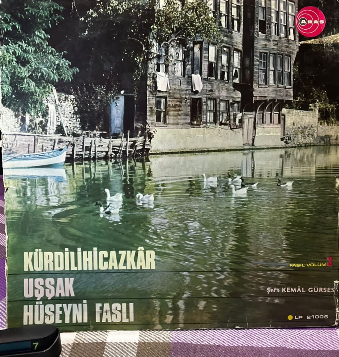 Kemâl Gürses – Kürdilihicazkâr Uşşak Hüseyni Faslı (Vinyl, LP, Album) - Aras Plak