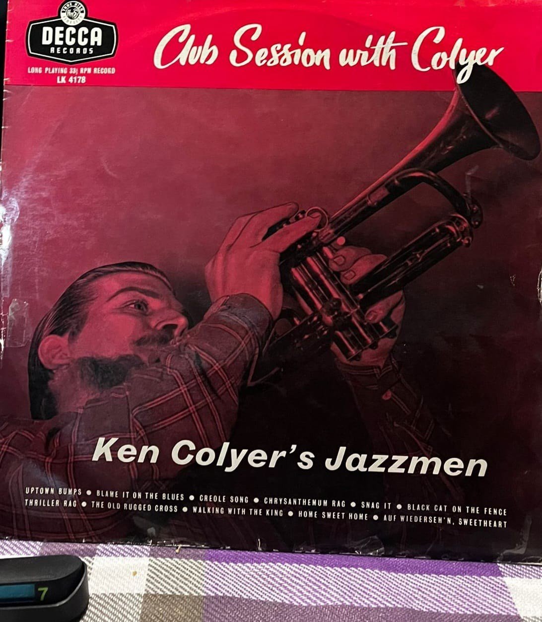 Ken Colyer's Jazzmen – Club Session With Colyer (1957) - Decca - LK 4178 - UK First Press - Mono