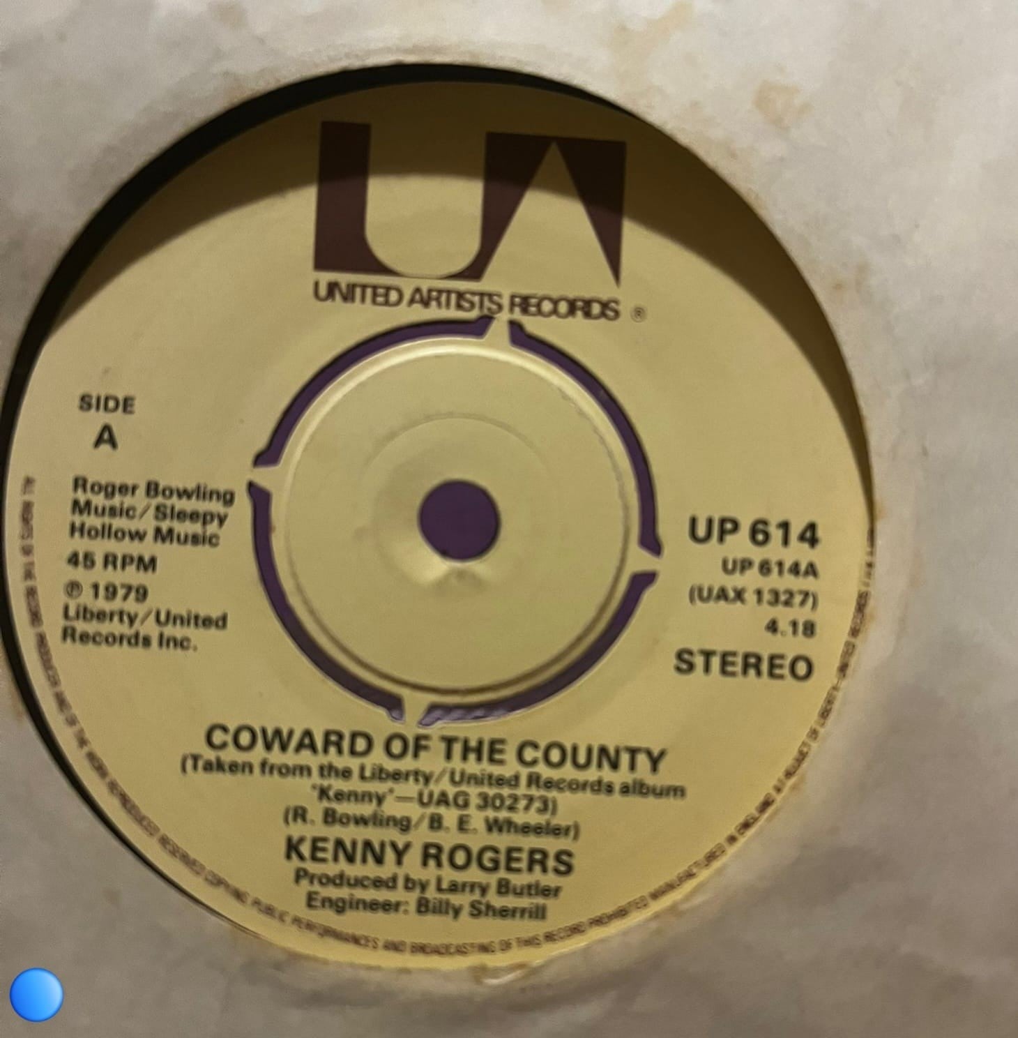 Kenny Rogers - Coward Of The County / I Want To Make You Smile 7
