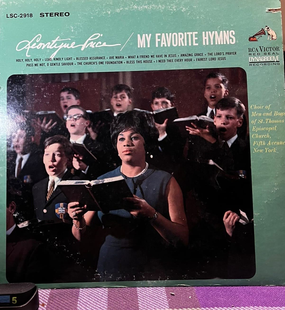 Leontyne Price – My Favorite Hymns (1966) Vinyl, LP, Album, Stereo – RCA Victor Red Seal LSC-2918