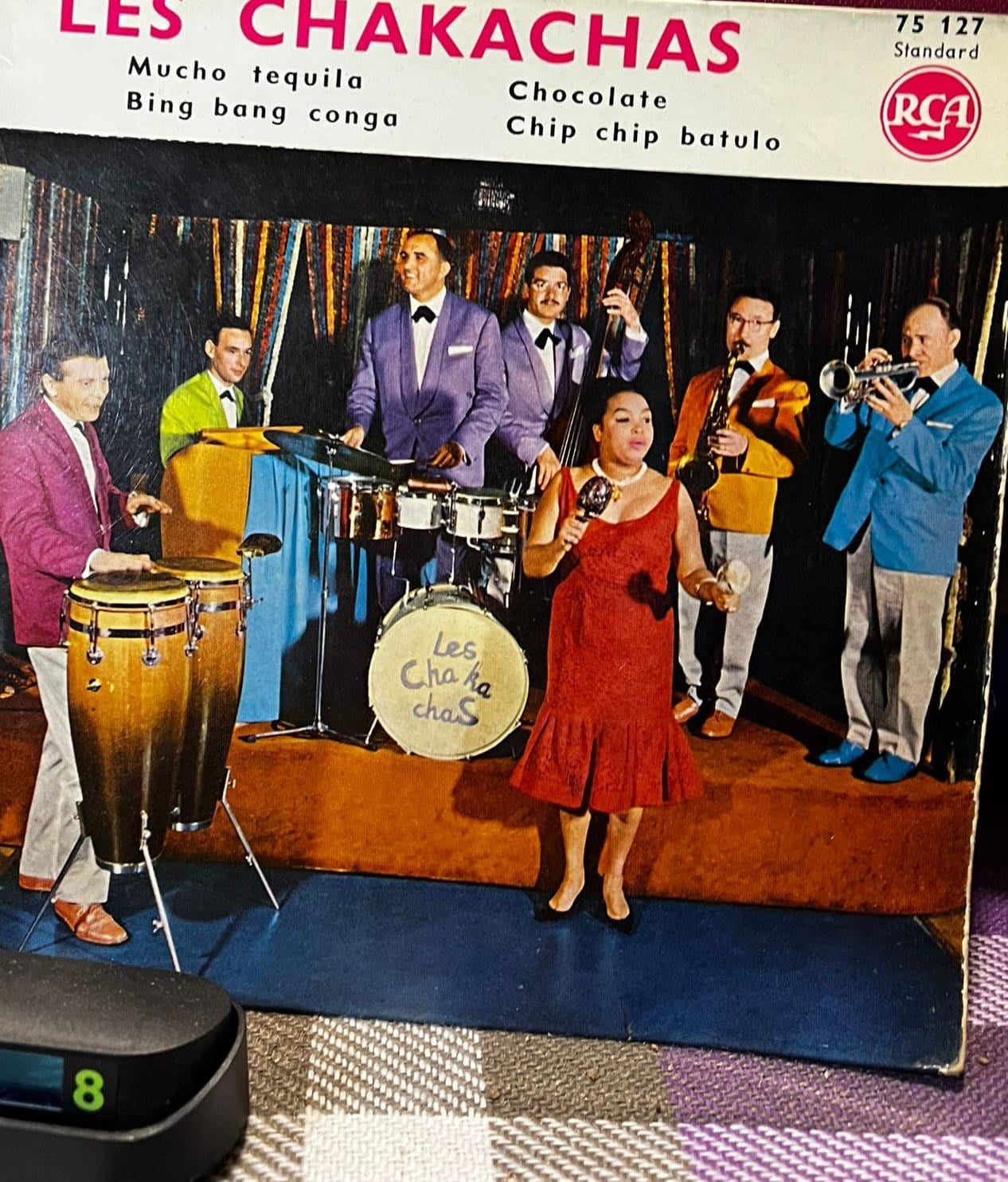 Les Chakachas - Mucho Tequila / Chocolate (RCA France - 1960) EP Plak
