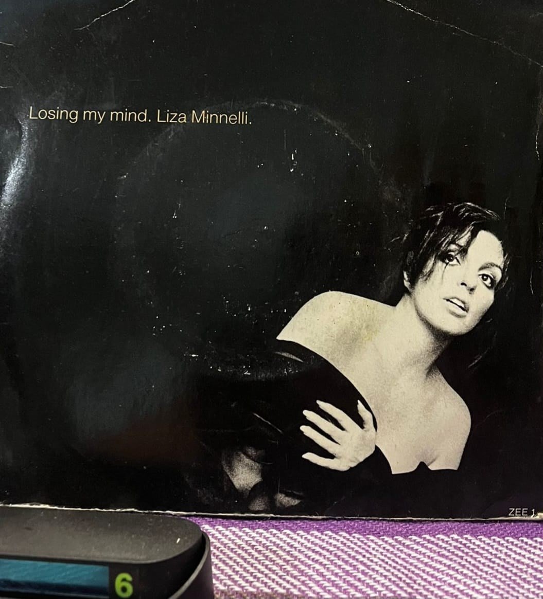 Liza Minnelli - Losing My Mind / Tonight Is Forever (1989) - Epic / ZEE 1 - 45'lik Plak