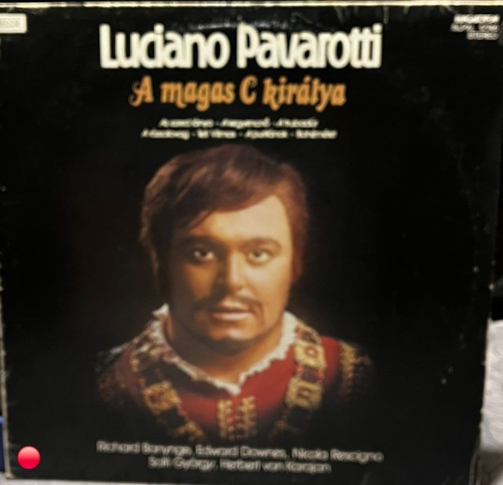 Luciano Pavarotti – A magas C királya (Hungarian edition, MKL 12746, 1974)