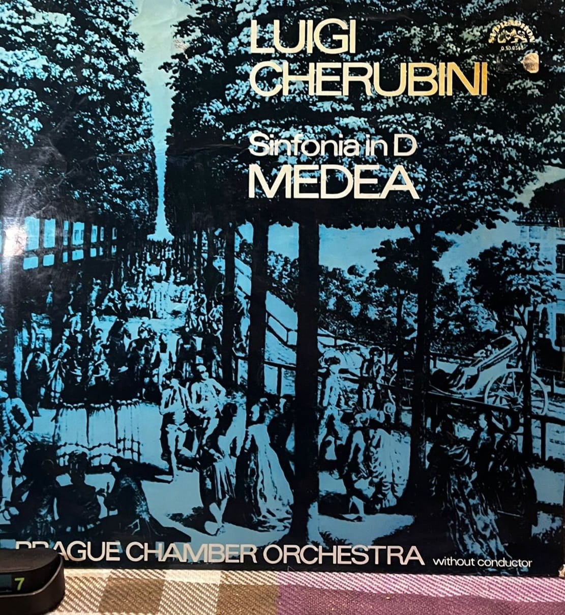 Luigi Cherubini - Prague Chamber Orchestra - Sinfonia In D / Medea (LP, Album, Stereo) - Supraphon 1 10 0568
