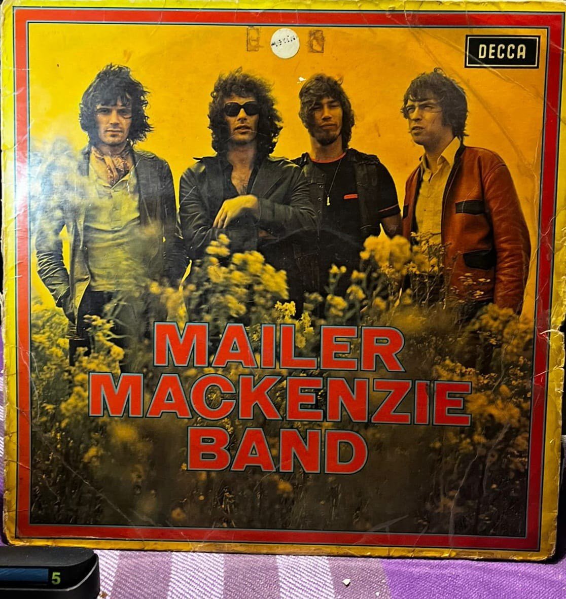 Mailer Mackenzie Band - Self Titled LP (1970) - Decca Alman Baskı - Nadir