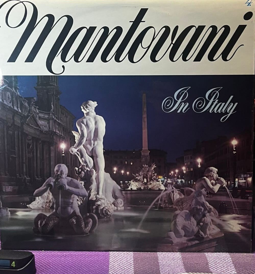 Mantovani And His Orchestra - In Italy LP | Decca Records | İngiltere Baskı