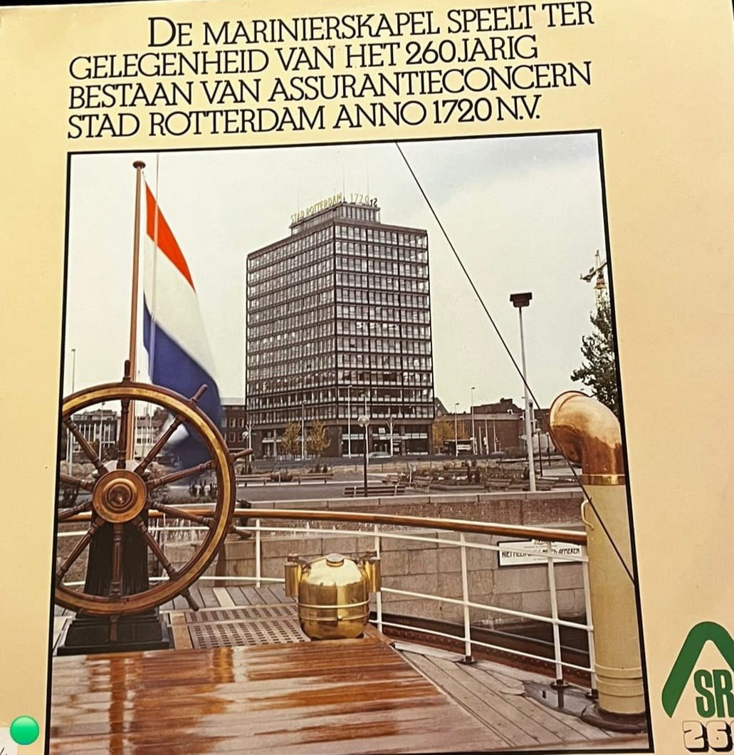 Marinierskapel der Koninklijke Marine - Stad Rotterdam 260. Yıl Özel Baskı LP