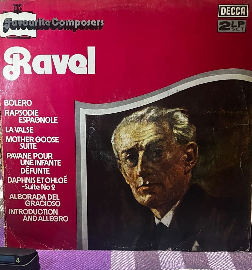 Maurice Ravel - Favourite Composers - Ernest Ansermet - Decca 2 LP Set (DPA 561/2)