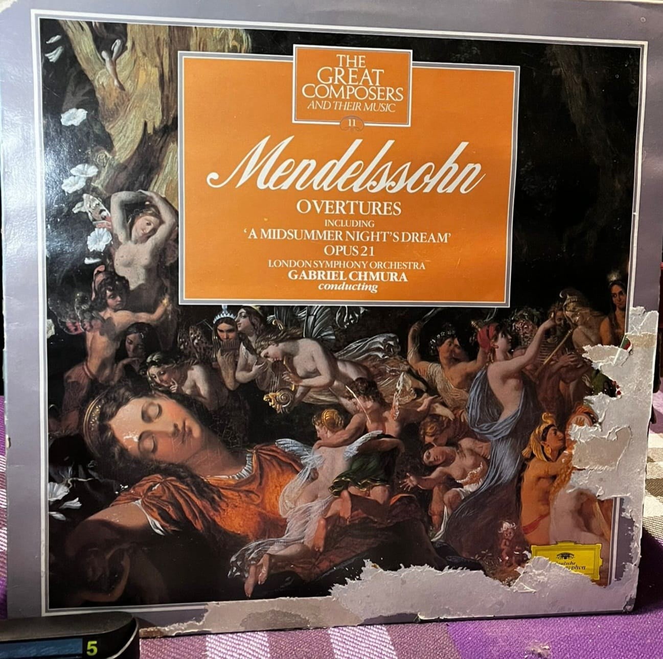 Mendelssohn - Overtures - Gabriel Chmura, London Symphony Orchestra - Vinyl LP (410 488-1)