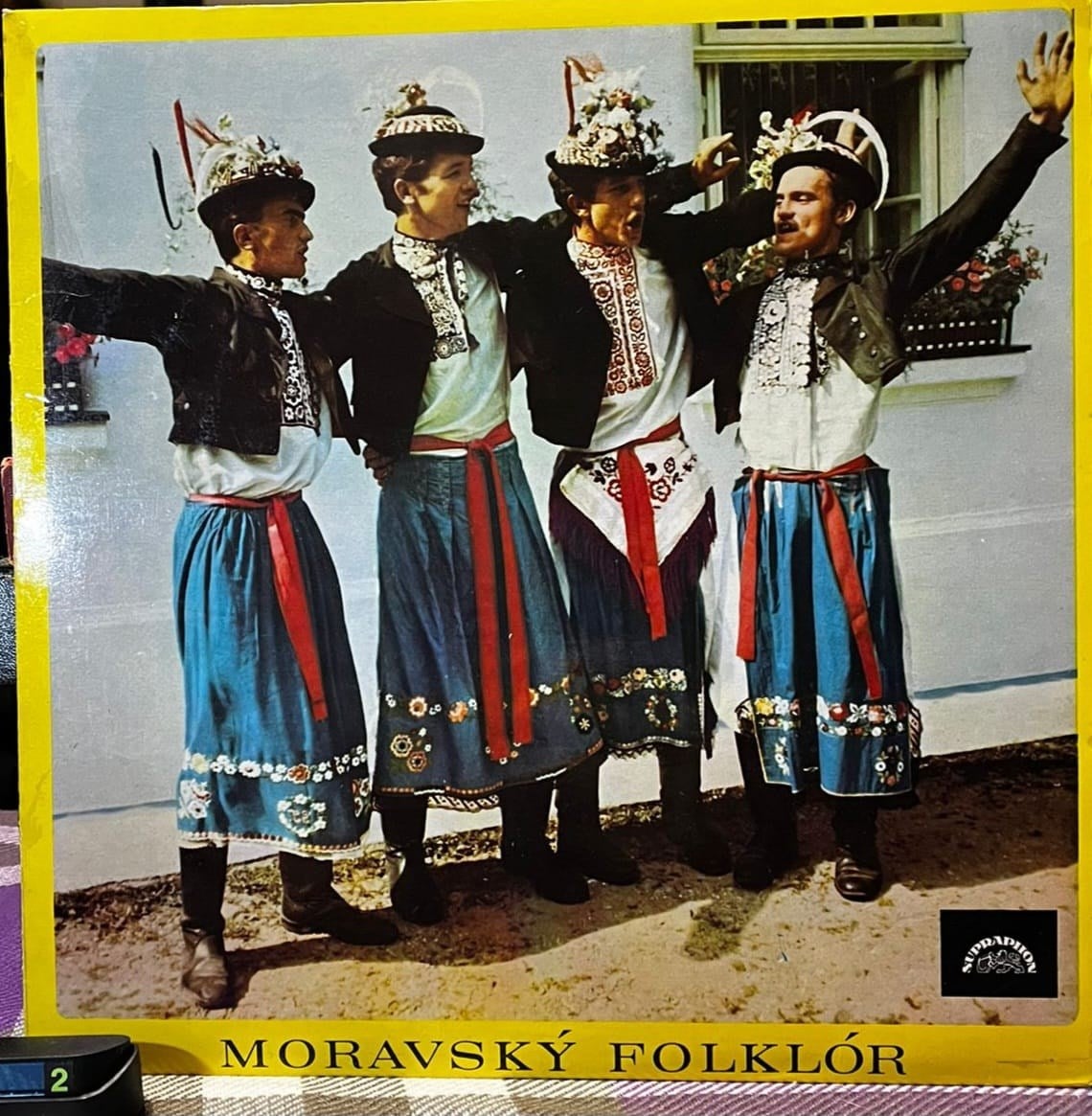 Moravský Folklór - Moravian Folk Songs (Supraphon, 1968) LP