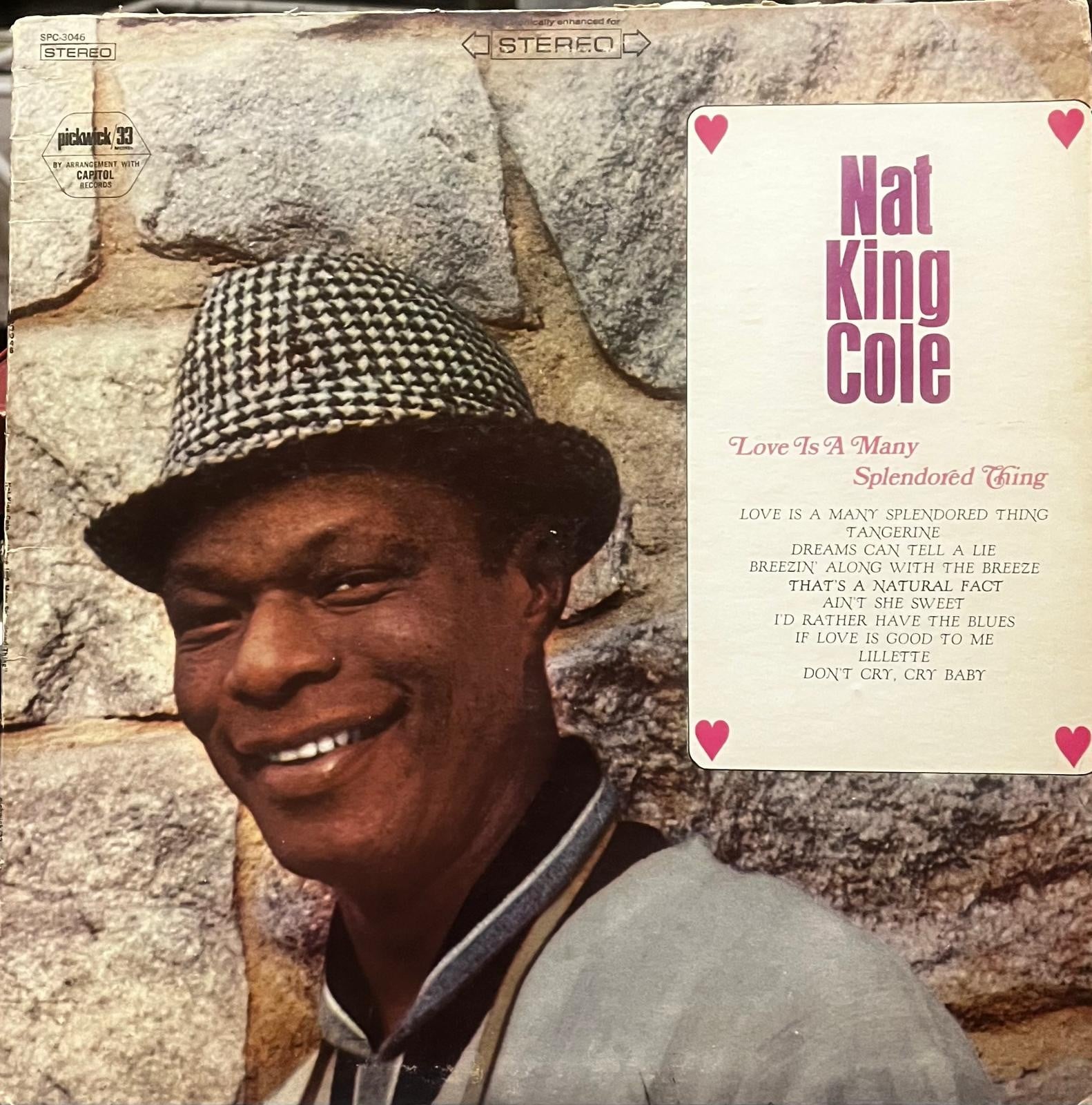 Nat King Cole – Love Is A Many Splendored Thing (Pickwick/33 SPC-3046)Nat King Cole – Love Is A Many Splendored Thing (Pickwick/33 SPC-3046)