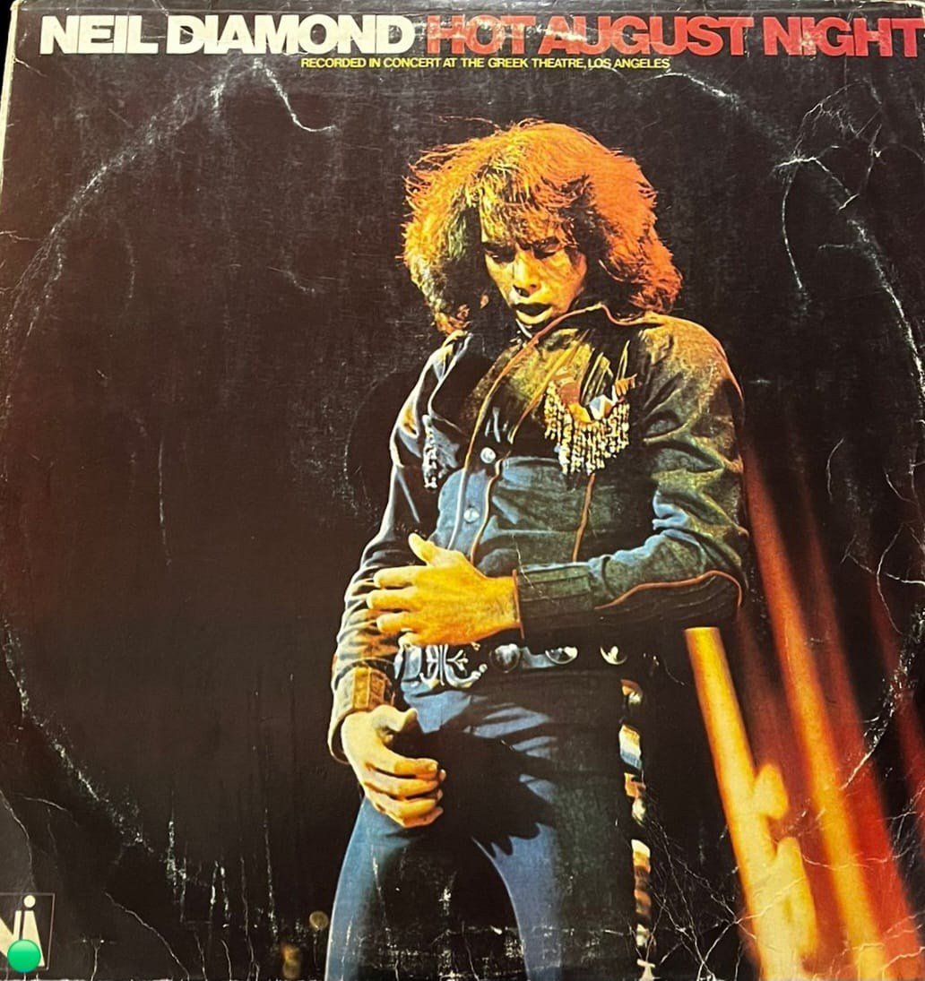 Neil Diamond - Hot August Night (2 LP) - Recorded Live at the Greek Theatre - Türkiye Baskı