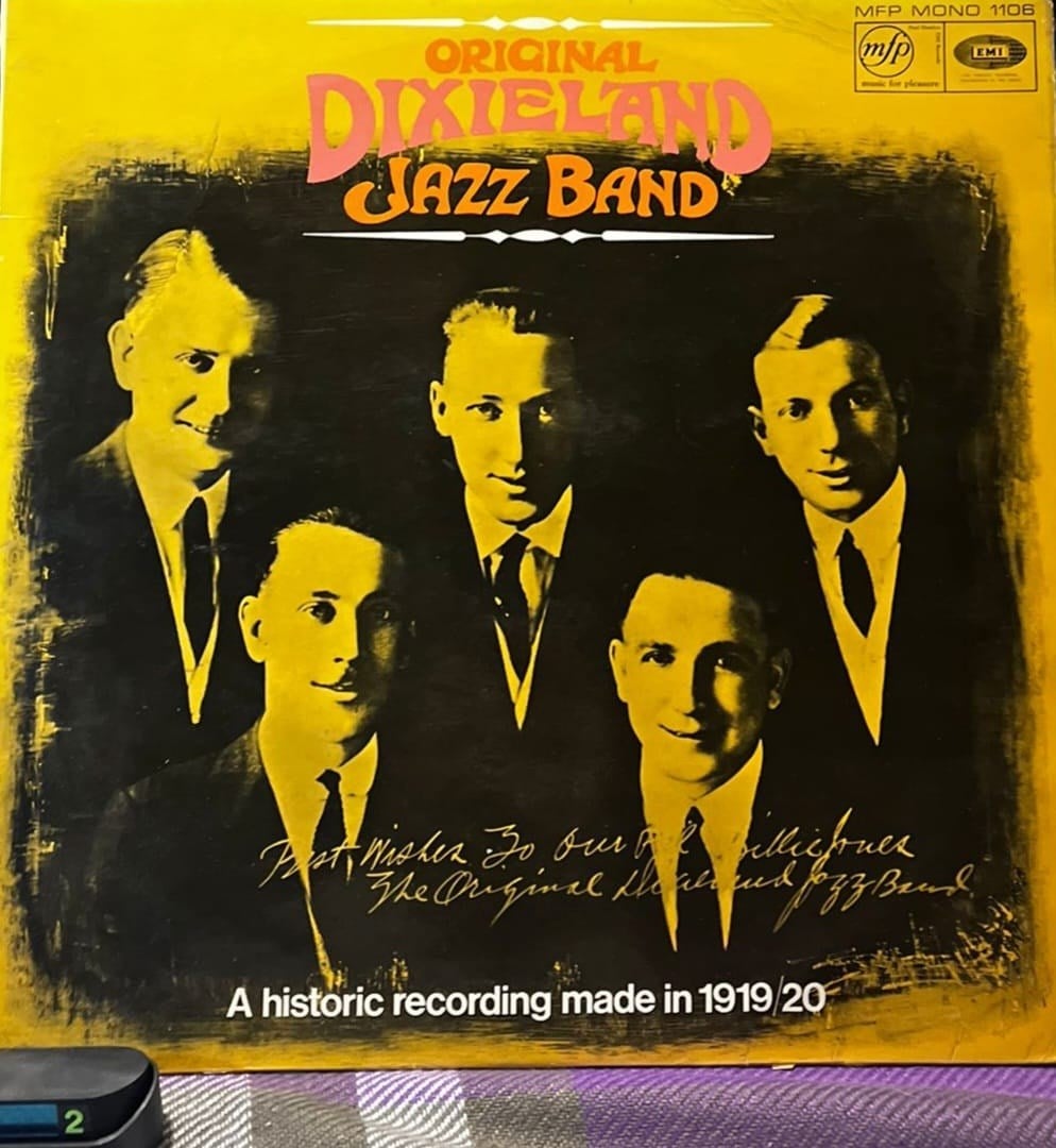Original Dixieland Jazz Band - A Historic Recording Made in 1919/20 - MFP (EMI) Vinyl LP