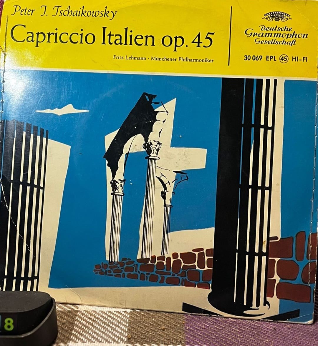 Peter I. Tschaikowsky - Capriccio Italien op. 45 / Fritz Lehmann - Münchner Philharmoniker (7