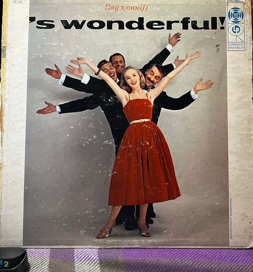 Ray Conniff and His Orchestra - 'S Wonderful! (Columbia CL 925) LP Plak
