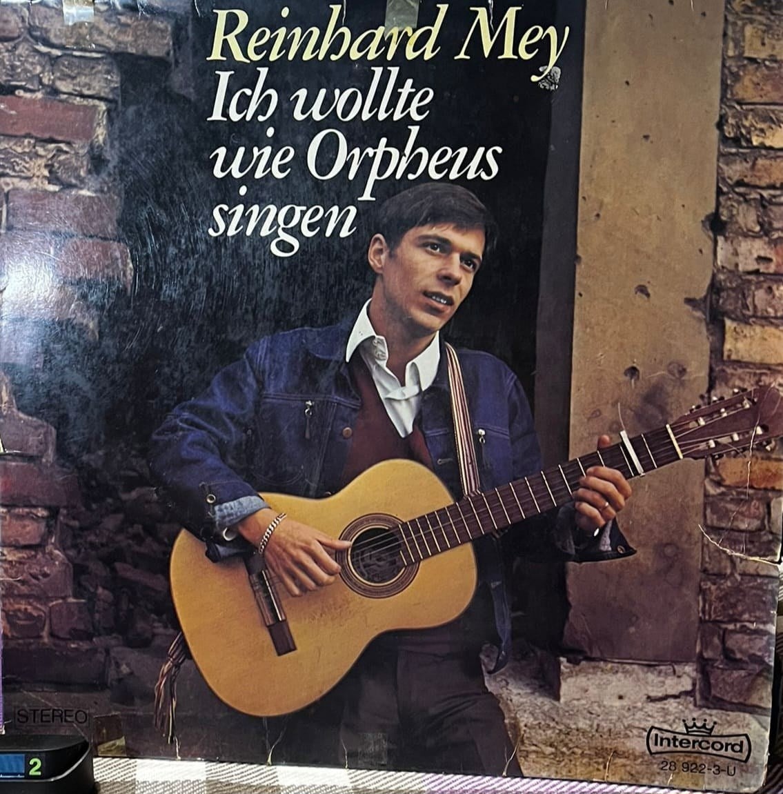Reinhard Mey - Ich wollte wie Orpheus singen Vinyl LP (Intercord 28 922-3 U)
