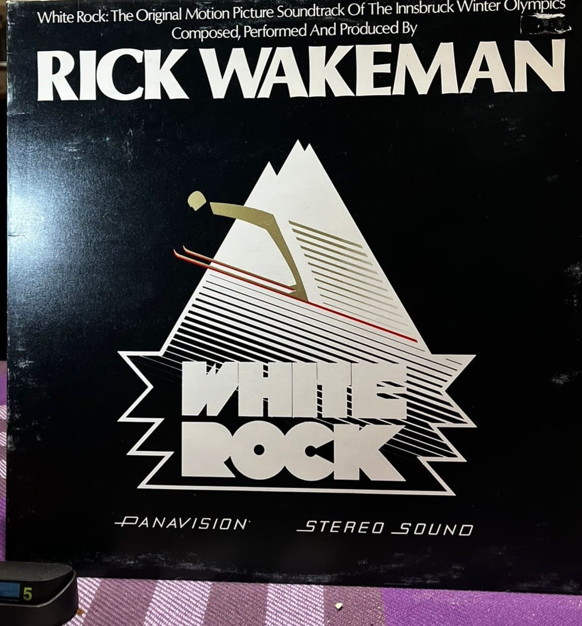 Rick Wakeman - White Rock LP (1977) - A&M Records - Progresif Rock / Soundtrack - İngiliz Baskı