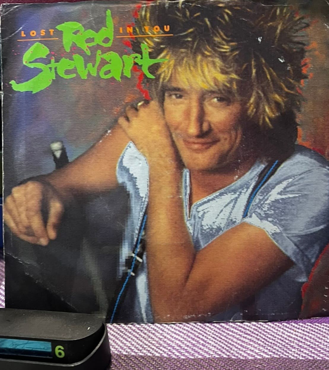 Rod Stewart - Lost In You / Almost Illegal (1988) Orijinal Kapaklı 7