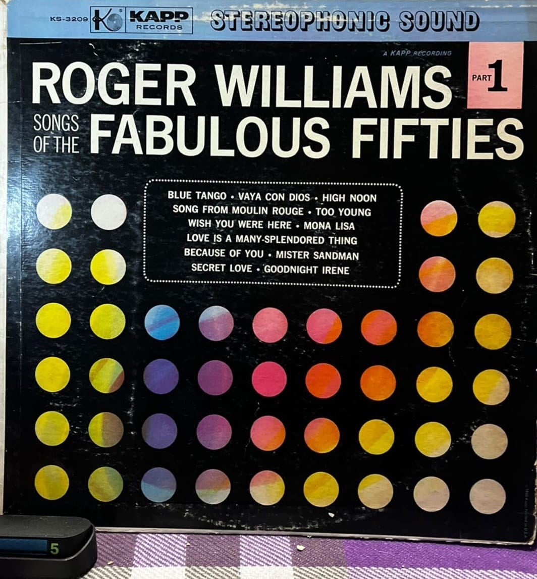 Roger Williams - Songs Of The Fabulous Fifties Part 1 (LP)