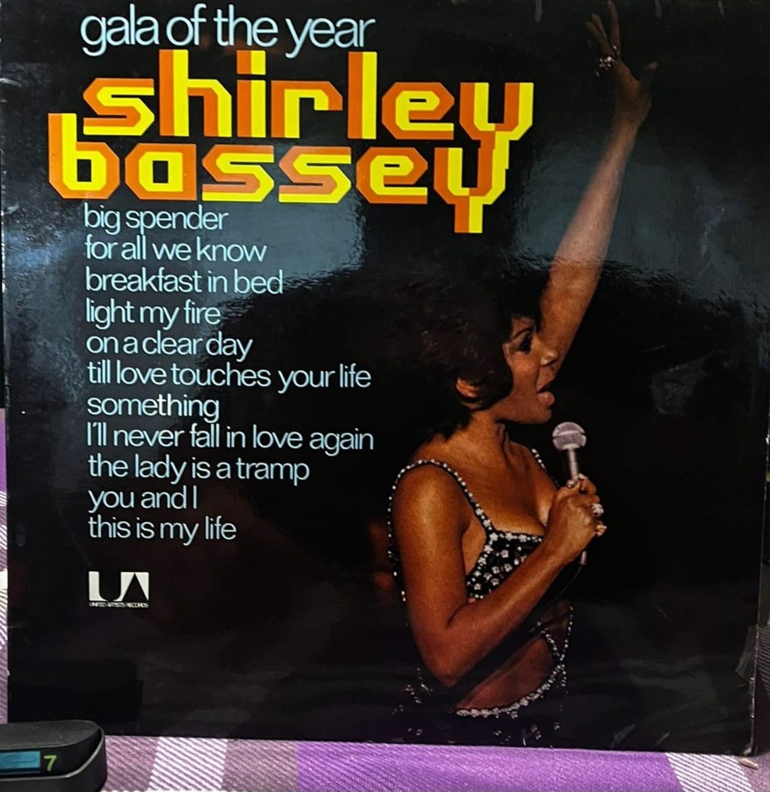 Shirley Bassey - Gala Of The Year (United Artists - 5C 062-93817) LP - Holland Press