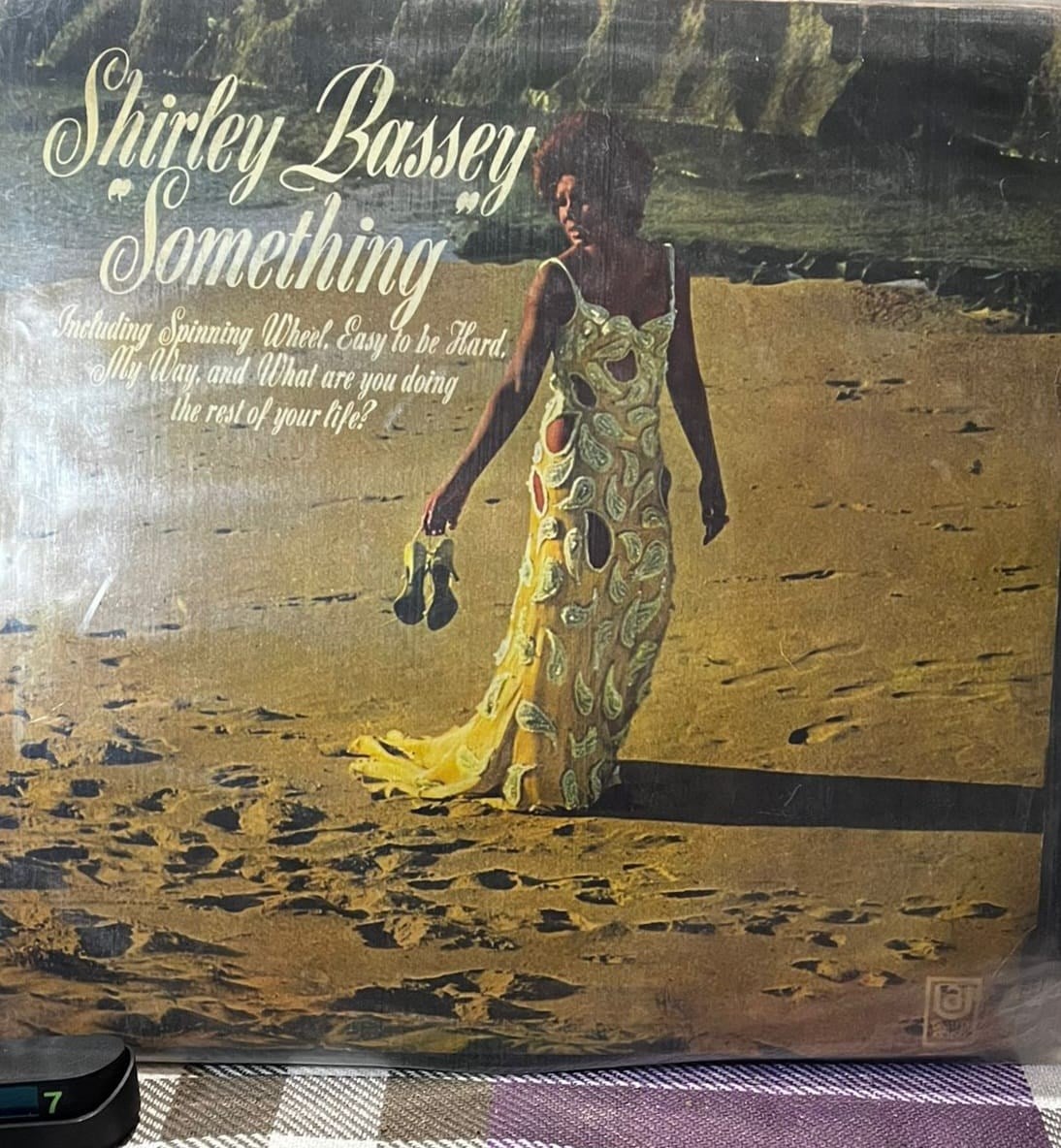 Shirley Bassey - Something (1970) - United Artists Records - Melodi Plak Türkiye Baskısı - 33'lük LP