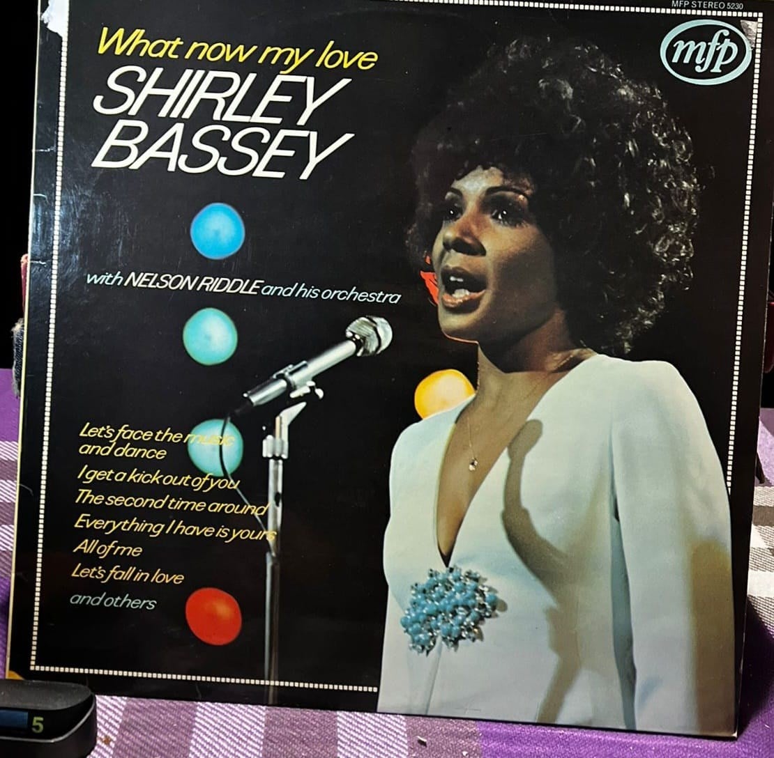 Shirley Bassey - What Now My Love (1971) MFP UK Press LP / Vinil Plak