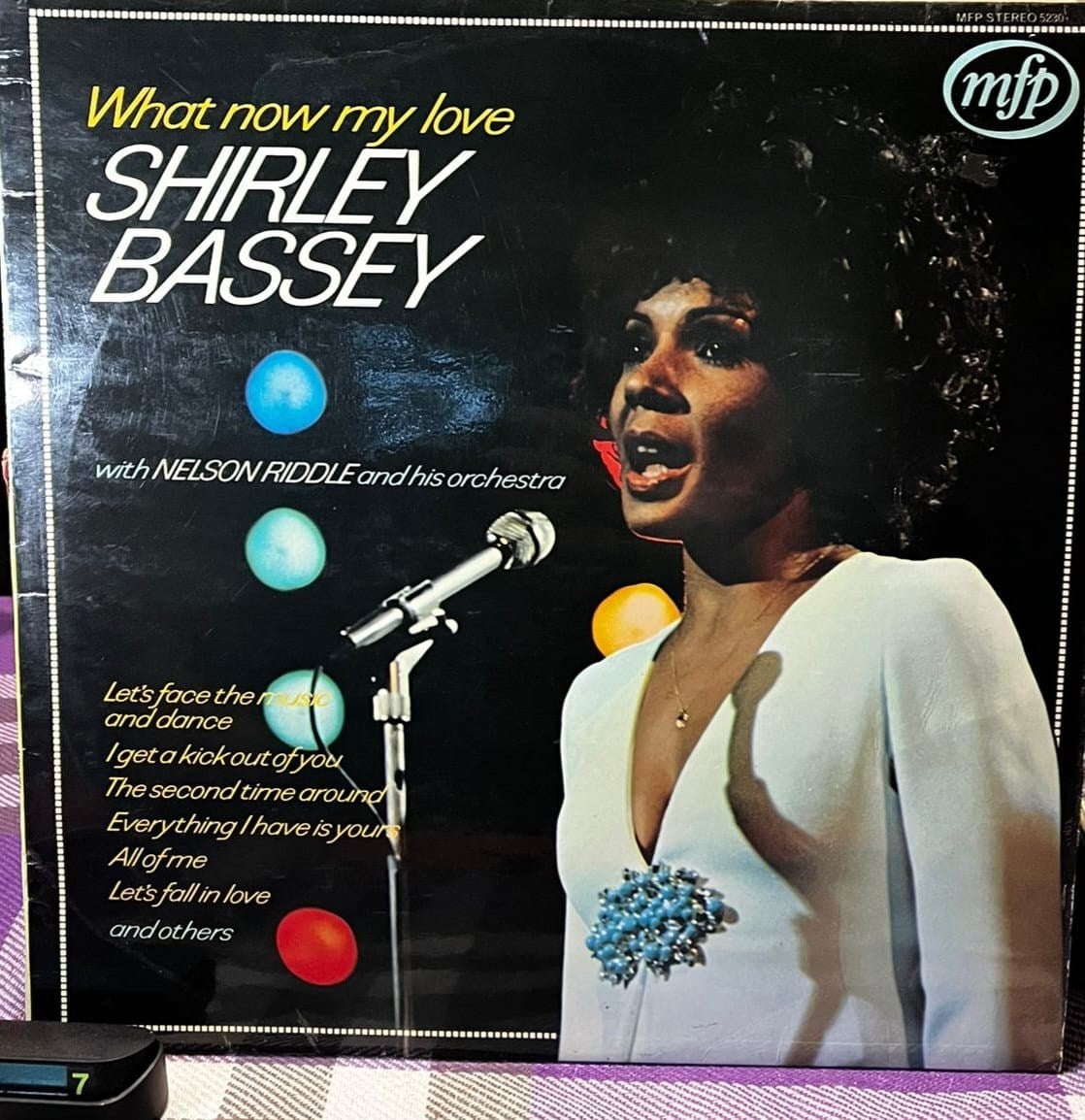 Shirley Bassey With Nelson Riddle And His Orchestra - What Now My Love (LP, Album, Reissue, Stereo)