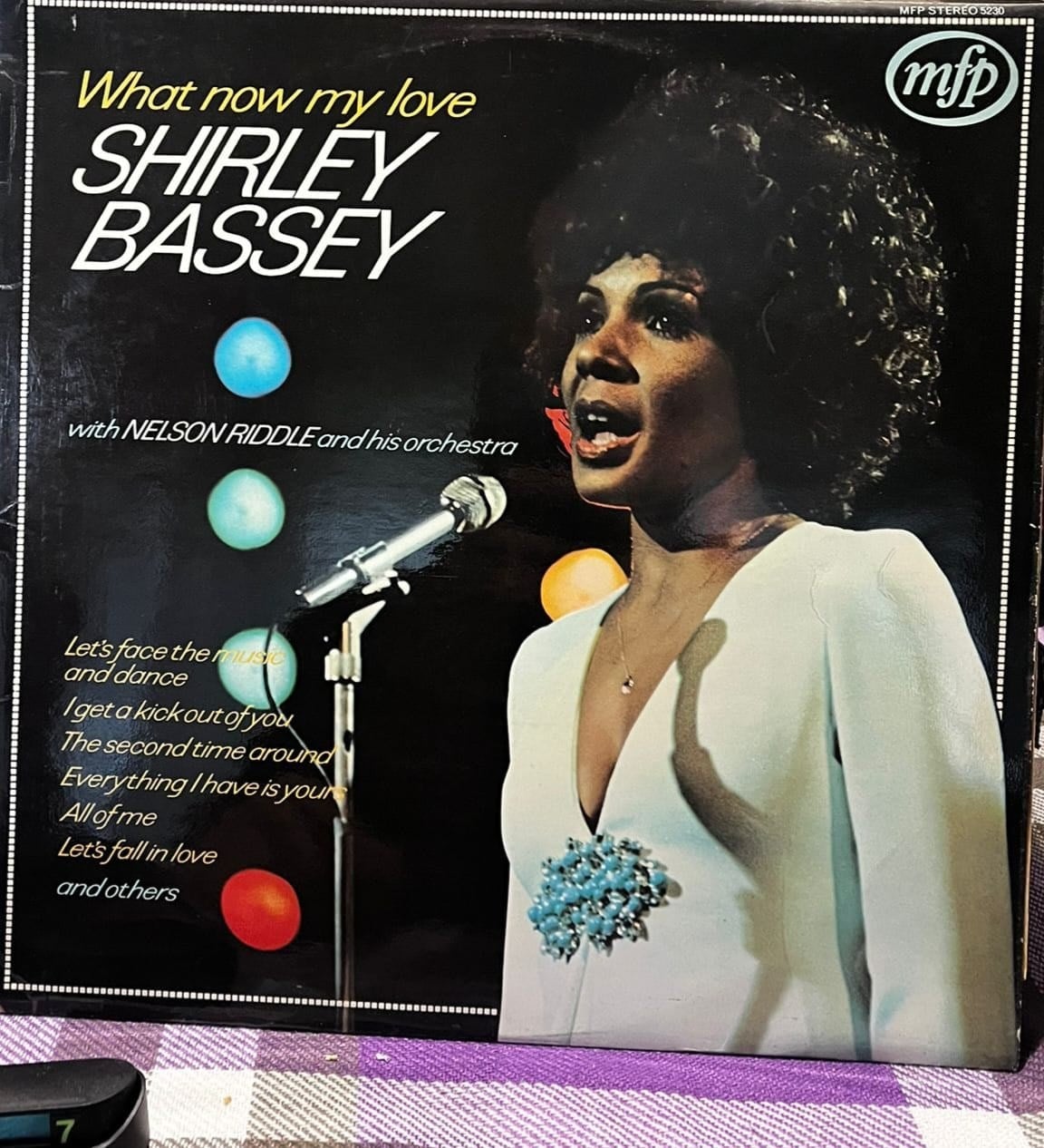 Shirley Bassey With Nelson Riddle - What Now My Love (LP, Albüm)
