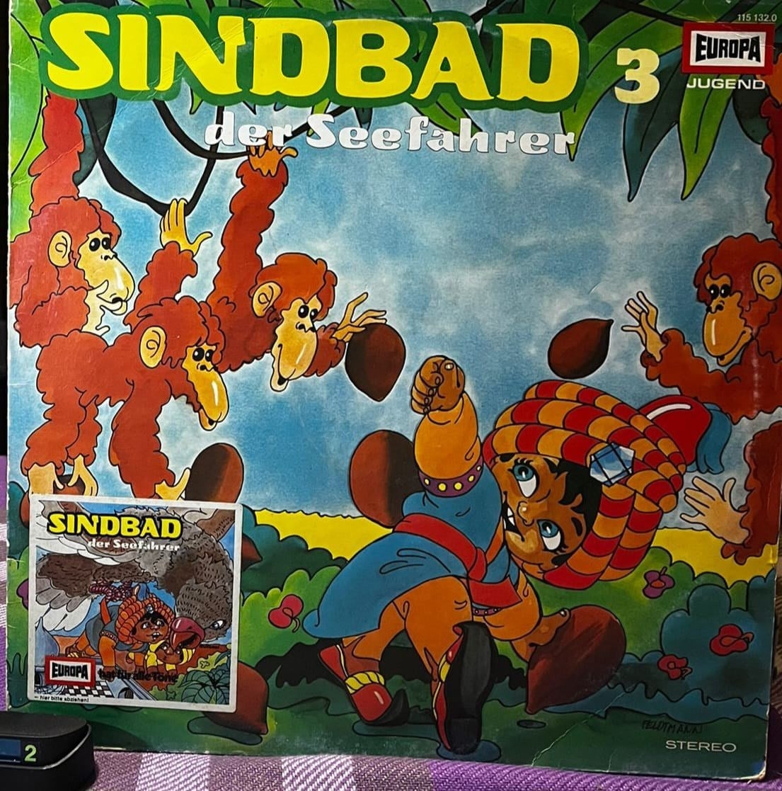 Sindbad Der Seefahrer 3 - Und Seine Abenteuerlichen Reisen (Europa 115 132.0) Vinyl, LP