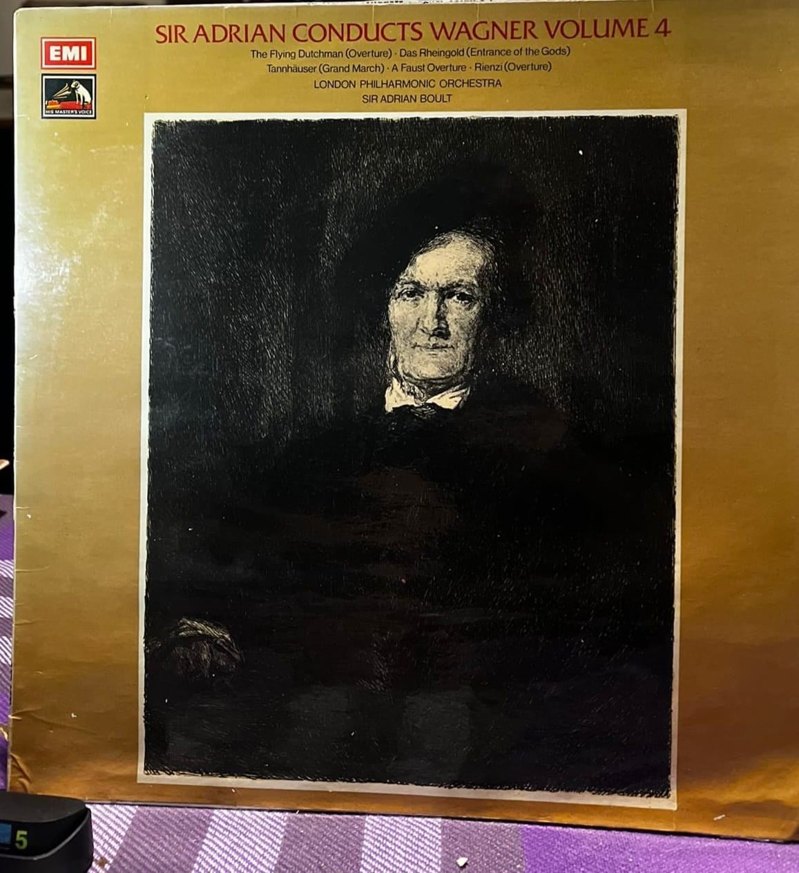 Sir Adrian Boult & London Philharmonic Orchestra – Sir Adrian Conducts Wagner (Volume 4) Vinyl, LP – HMV ASD 3071
