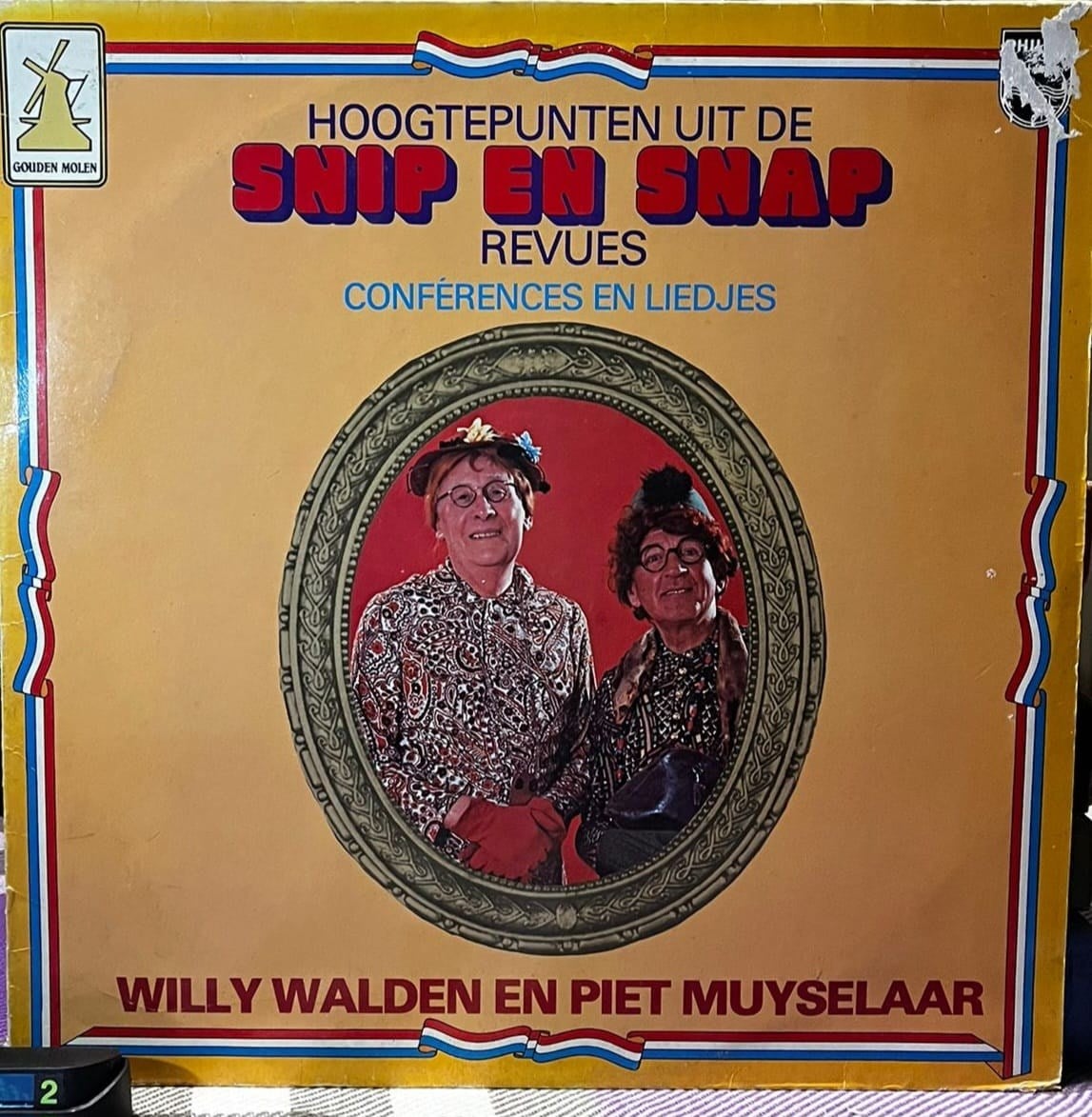 Snip En Snap - Hoogtepunten Uit De Snip En Snap Revues Vinyl LP (Gouden Molen / Philips)